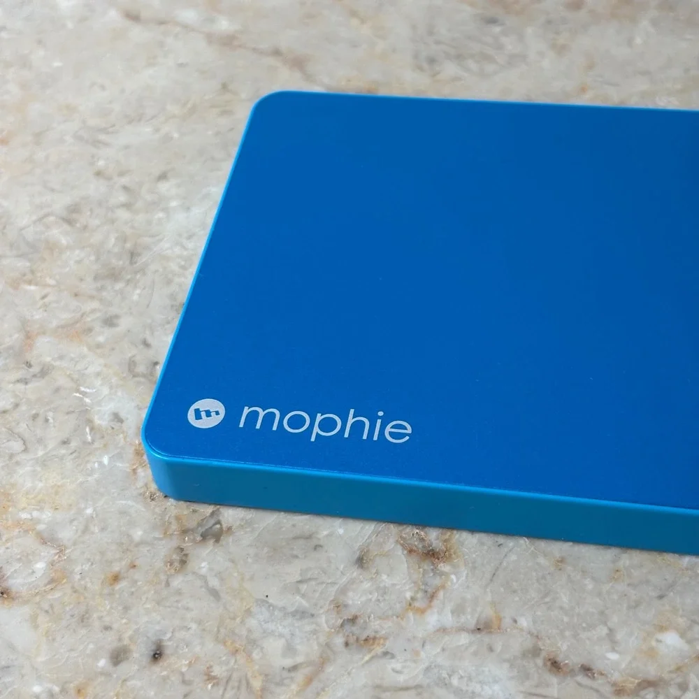 Mophie Powerstation Mini‎ Blue Portable Charger 3020mAh Power Bank USB
